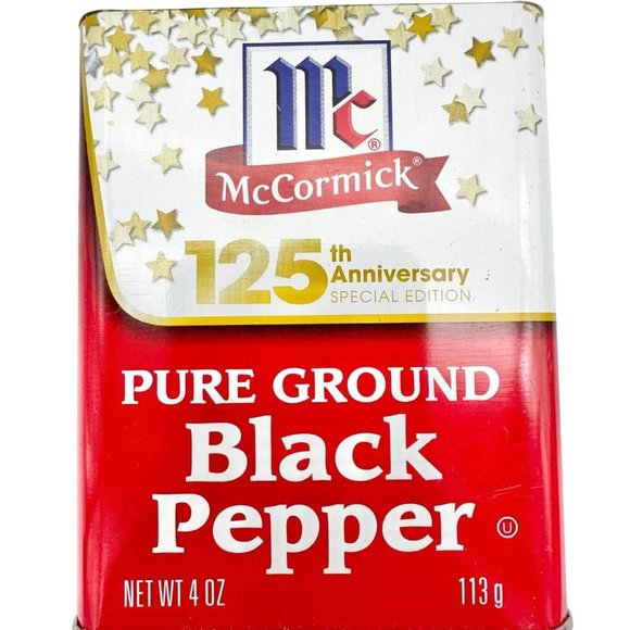 Vintage Set of 4 Spice Tins McCormick Sauer's Crown Colony - Picture 2 of 12